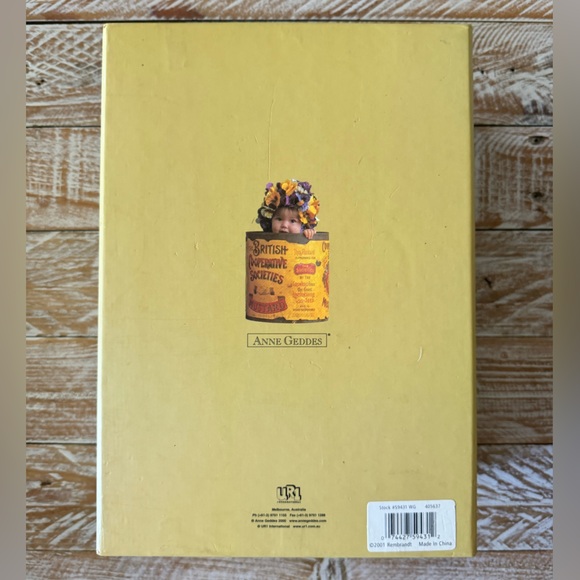 🦄🌸Rare! Anne Geddes Pansies Photo Box w/ Dividers🌸 - Picture 7 of 15